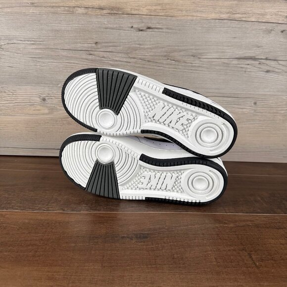 Nike Gamma Force White Black Womens Size 8.5 Summit Iron Grey DX9176 100 - Picture 8 of 9